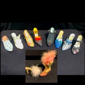 Miniature Shoe Collection Raine, Nostalgia. Set of 10